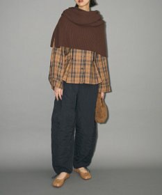 Green Parks キルティングカーブパンツ