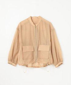 GRACE CONTINENTAL シアードレープブルゾン