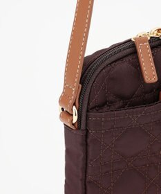 LA BAGAGERIE グリッドキルティングミニショルダー