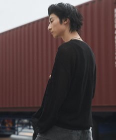 WEGO メッシュニットプルオーバー（LS）