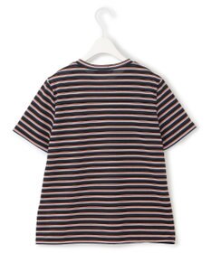 ICB L 【洗える】 シアーマルチボーダー カットソー