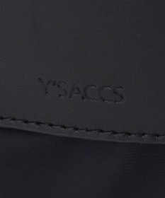 Y'SACCS 【ナイロンタフタ×リサイクルレザー】デイリーショルダー　Mサイズ