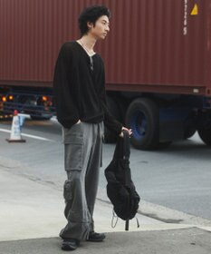 WEGO メッシュニットプルオーバー（LS）