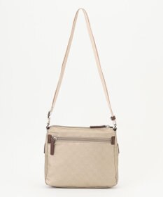 LA BAGAGERIE モノグラム　スクエアナイロンショルダー　SSサイズ