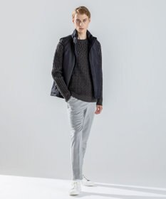 JOSEPH HOMME 【新素材】ライトラスターシャンブレー　ダウンベスト