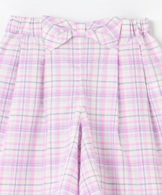 ANY KIDS チェック柄キュロット