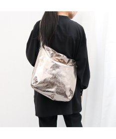 UNBILLION カシュカシュ cachecache / クラッシュメタリック2wayホーボーショルダー