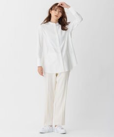 自由区 【洗える】ストレッチシャーティング ブザムシャツ