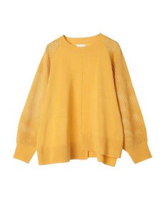 Green Parks ショルダーメッシュニットプルオーバー