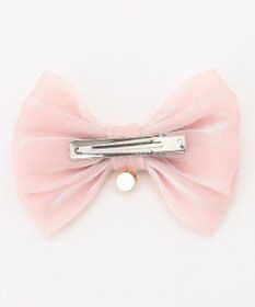 ANY KIDS オーガンジーリボンヘアクリップ