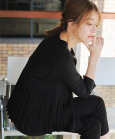 Tiaclasse L 【洗える】プリーツジャケット