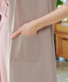 Tiaclasse L 【おのののかさん着用】「サマケア 」フード付きカットソーロングカーディガン