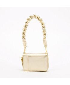 UNBILLION ペルケ perche / ドット型押し・ジャバラチャームウォレットショルダー