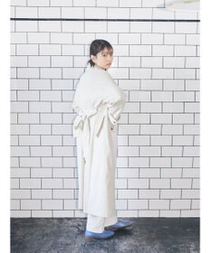 earth music&ecology 着流しロングトレンチ