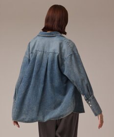 GRACE CONTINENTAL デニム2WAYシャツ
