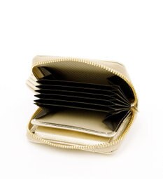 UNBILLION ペルケ perche / ドット型押し・ジャバラチャームウォレットショルダー