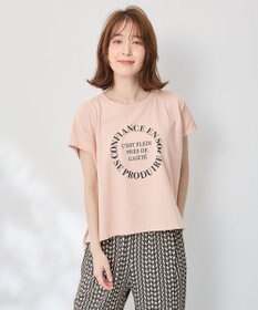 ANY フレンチスリーブロゴTシャツ