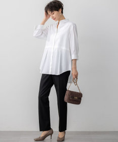 23区 L 【VERY掲載/撥水加工/洗える】TRストレッチギャバ テーパード パンツ