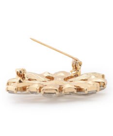 23区 【APPLAUDIR】スクエアビジュー ブローチ