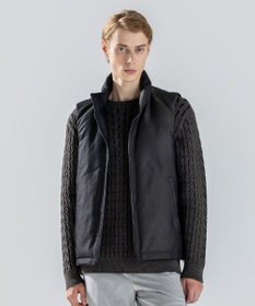 JOSEPH HOMME 【新素材】ライトラスターシャンブレー　ダウンベスト