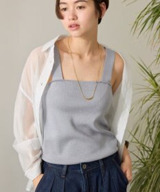 AMERICAN HOLIC ラメニットタンクトップ