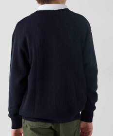 BEAMS SCHOOL スクールニット Vネックセーター