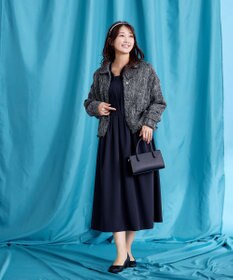 Tiaclasse 【洗える】ツイードジャケット