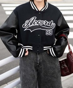 WEGO スタジアムロゴショートスタジャン