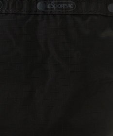 LeSportsac CONV DRAWSTRING CRSSBDY/ブラック/ローズゴールドシャイン/ピンク