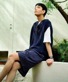 UNFILO MENS イージーケア ニットベスト [23年春夏商品]