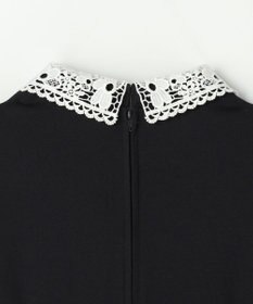 組曲 KIDS 【110-140㎝】 ドットジャガードワンピース＆ジャケットセット