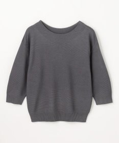 ANY L アクリルガーターニット