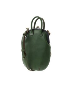 genten ミネルヴァキッコ 口金ショルダーバッグ