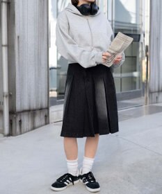 WEGO 【あったか】裏起毛Wジップショートパーカー