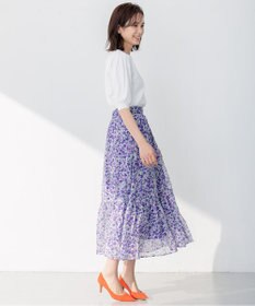 組曲 【23SS】ヴィンテージフラワープリント スカート