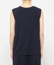 uncrave クールタッチツイル スリットブラウス