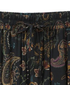 CRAFT STANDARD BOUTIQUE レーヨン総柄ワイドパンツ