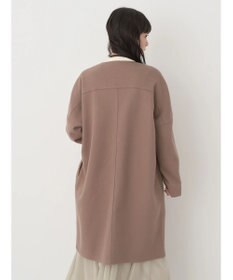 earth music&ecology 圧縮風ポンチコーディガン