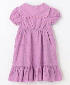 ANY KIDS エンブロイダリー レース ワンピース