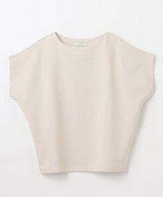 ANY 【洗濯機可/接触冷感/UVカット/アンチピリング】ドライポンチフレンチスリーブプルオーバー