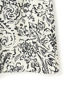 23区アンティークフラワープリントキャミソールワンピース 洗える】アンティークフラワープリント キャミソールワンピース