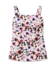 Chacott Chacott BALANCE ウォーターカラーフラワーブラトップ