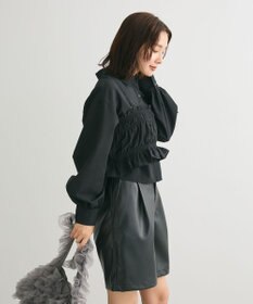 Green Parks ・ＥＬＥＮＣＡＲＥ　ＤＵＥ　ビスチェ付ショートシャツ