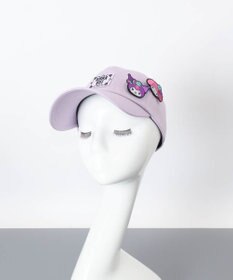 AURORA 【 ANNA SUI（アナ スイ）】マイメロディ&クロミ 刺しゅうブローチ付きキャップ