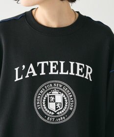 CRAFT STANDARD BOUTIQUE 配色ロゴメロープルオーバー