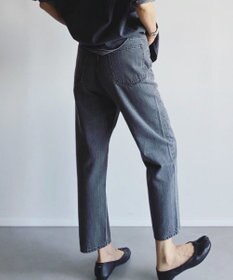 woadblue ＜坪田あさみさんコラボ＞SAROUEL Denim /サルエル デニムパンツ グレー