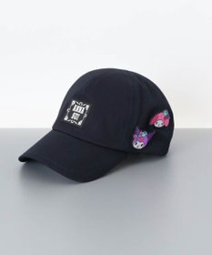 AURORA 【 ANNA SUI（アナ スイ）】マイメロディ&クロミ 刺しゅうブローチ付きキャップ