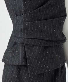 23区 S 【エステータ】ストライプシークイン ビスチェ