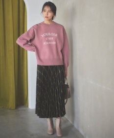 ANY 【10色展開/ウエストゴム】ウーリッシュフラノ プリーツスカート