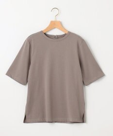 組曲 S 【汗ジミ防止・撥水】GIZAプレーティング天竺バックパール Tシャツ